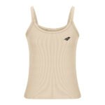 Beige Ribbed Camisole