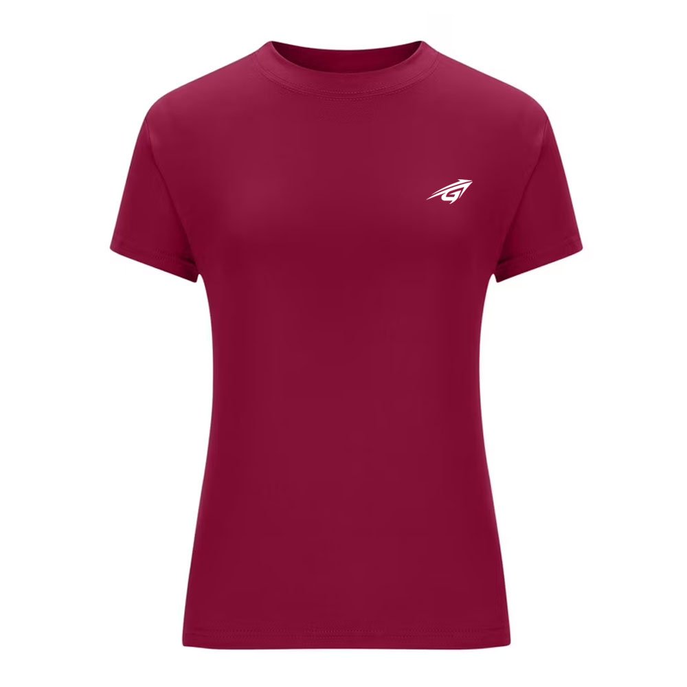 7 Maroon Performance T-Shirt - Image 1