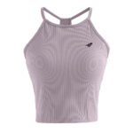 Lilac Ribbed Halter Top