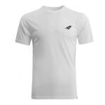 White Minimalist Sports T-Shirt