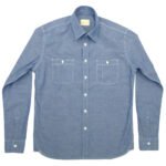 Light Blue Denim Chambray Shirt