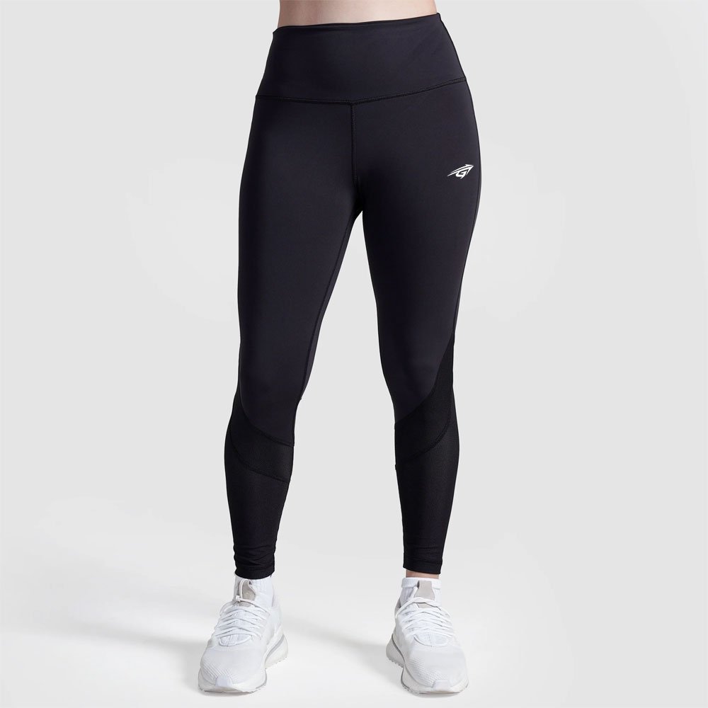 1 Black High-Waist Leggings - Image 1