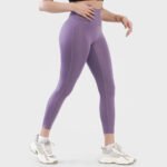 Lavender High-Waist Leggings