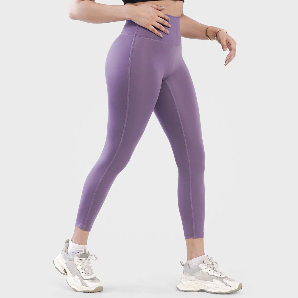 2 Lavender High-Waist Leggings - Image 1