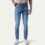Light Blue Slim Fit Jeans