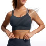 Black Dual-Strap Sports Bra