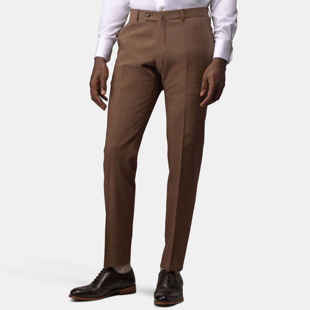 4.jpg (12) Coffee Brown Formal Dress Pants - Image 1