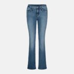 Mid-Blue Bootcut Jeans