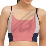 Color-Block Performance Sports Bra