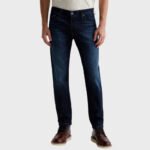 Dark Blue Straight Fit Jeans