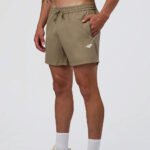 Khaki Athletic Shorts