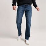 Medium Blue Straight Fit Jeans